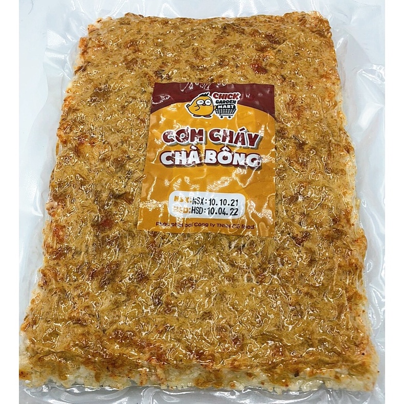 (Đặc Biệt) Cơm Cháy Siêu Chà Bông 250Gr - Cơm Cháy Chiên Mắm Chickgarden