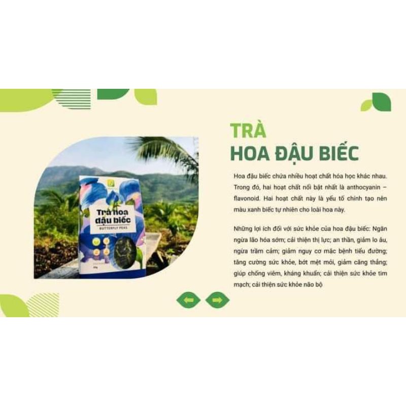 Hoa đậu biếc khô The Moshav Farm_trà hoa đậu biếc