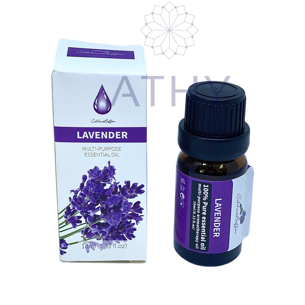 LỌ TINH DẦU THIÊN NHIÊN 10ML HƯƠNG CHANH SẢ LAVENDER HOA HỒNG QUẾ, dùng cho máy xông khuếch tán, thơm phòng aroma oil