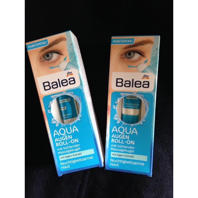 Lăn dưỡng mắt Balea Aqua Augen Roll-On hiệu quả tuyệt vời cho đôi mắt