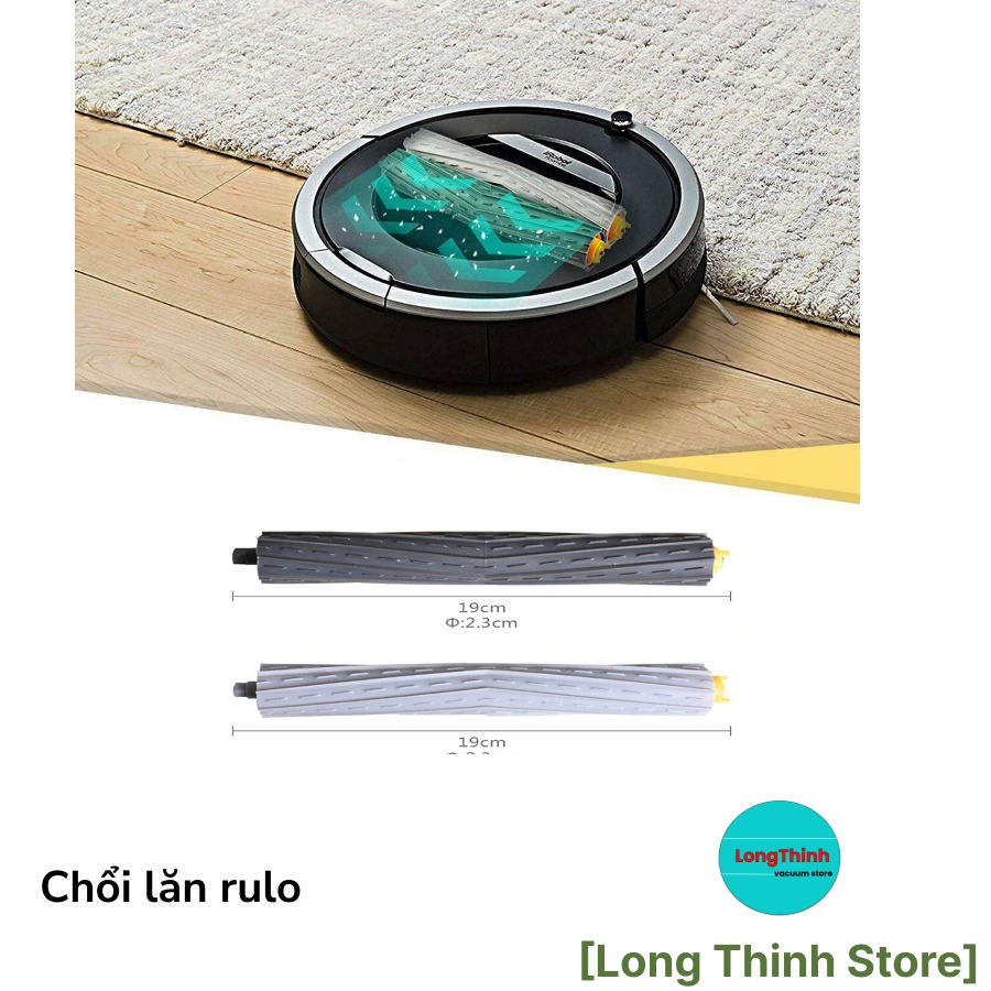 Bộ phụ kiện làm sạch thay thế cho robot hút bụi irobot roomba 800 900 Series 805 860 870 871 880 890 960 980