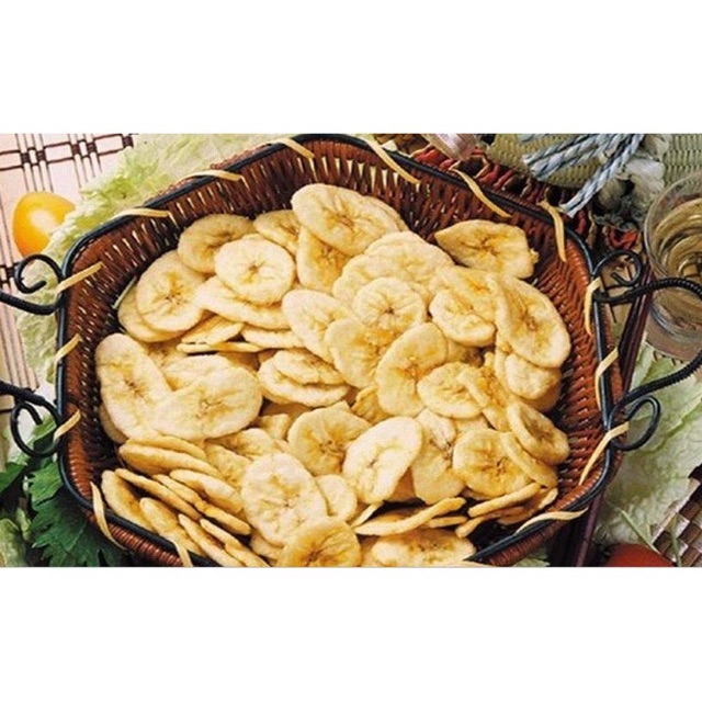 1Kg chuối sấy mè giòn tan đặc sản Gia Lai