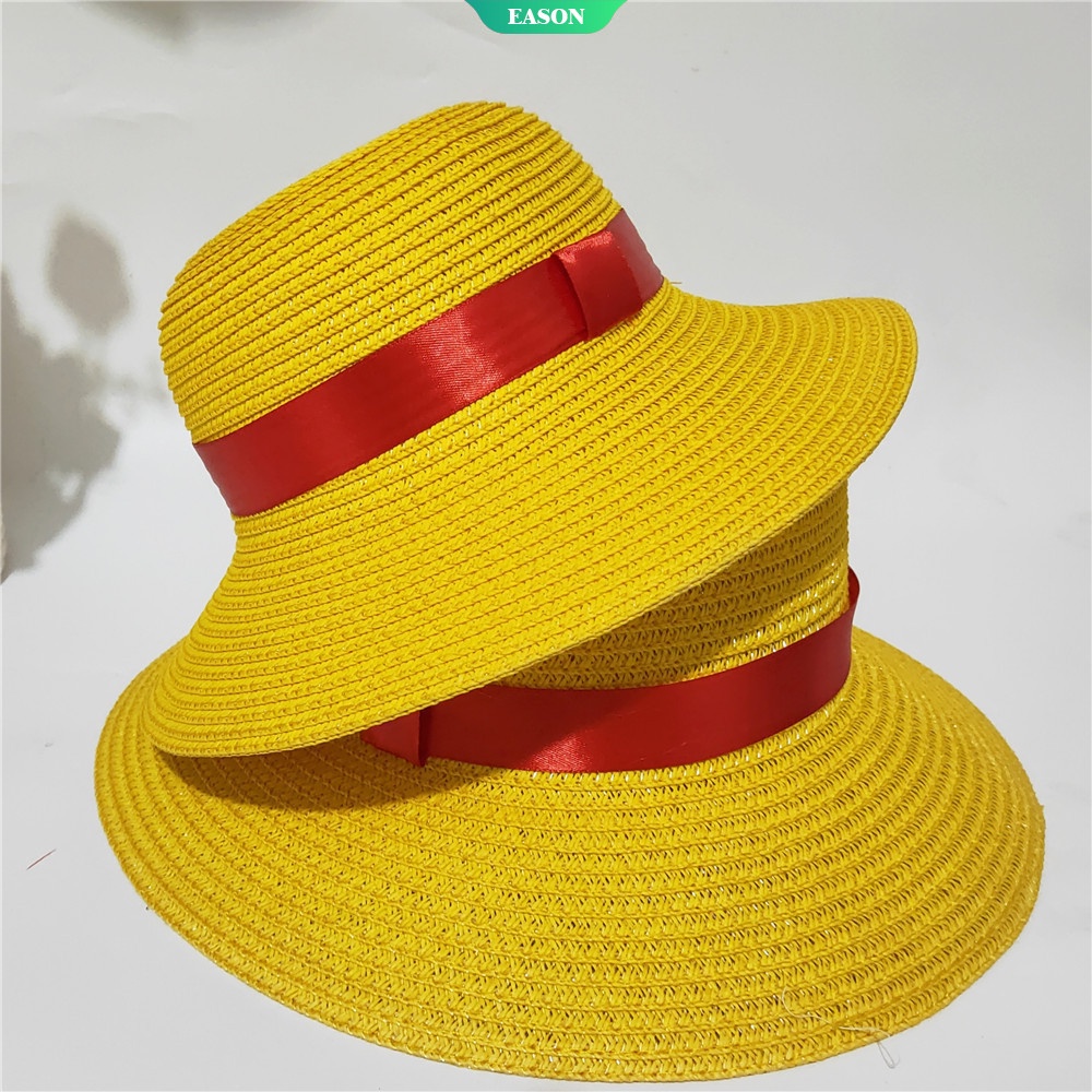 Nón Cói Chống Nắng 54 58cm Họa Tiết Luffy Hoạt Hình Cho Nữ Hóa Trang