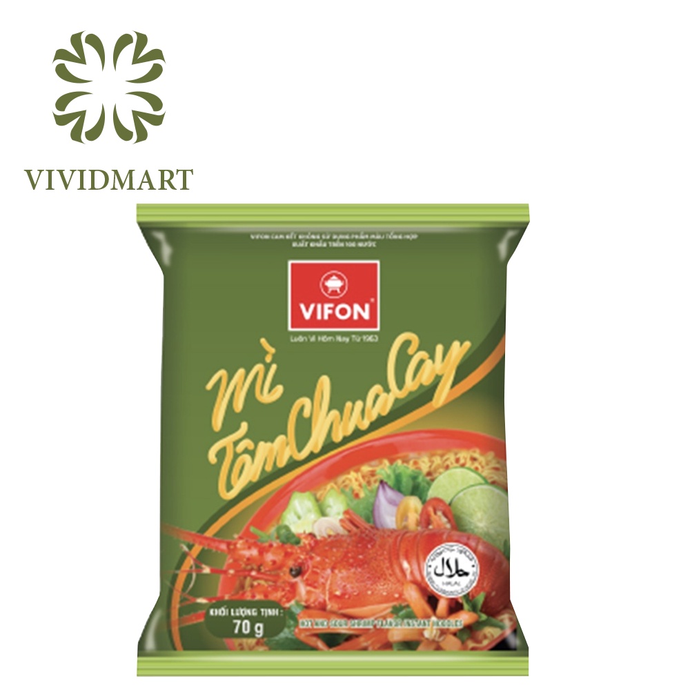 [Toàn quốc] [Gói lẻ] MÌ ĂN LIỀN VIFON 4 VỊ GÀ TÍM, TÔM CHUA CAY, VỊT TIỀM, LẨU THÁI - (70g/GÓI) - VIFON | BigBuy360 - bigbuy360.vn