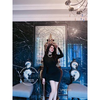 Đầm body nhúng tay dài
