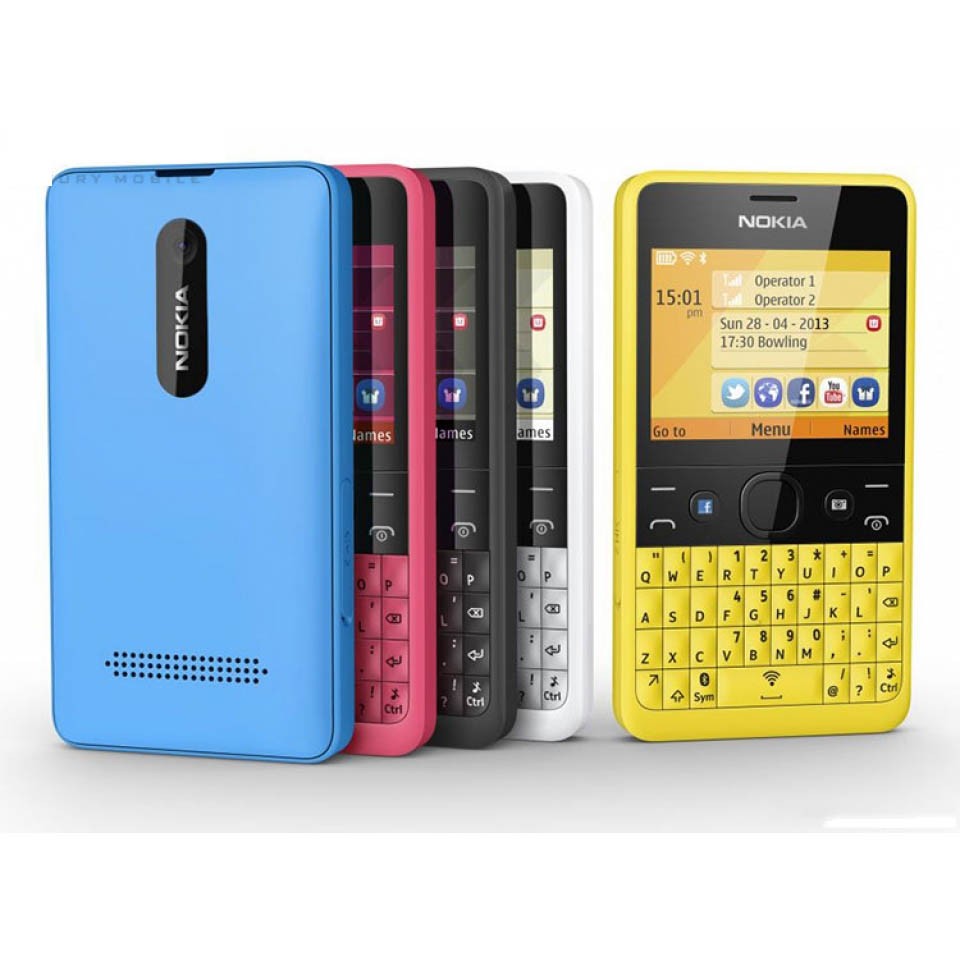 ĐIỆN THOẠI NOKIA ASHA 210 2 SIM 2 SÓNG CHÍNH HÃNG