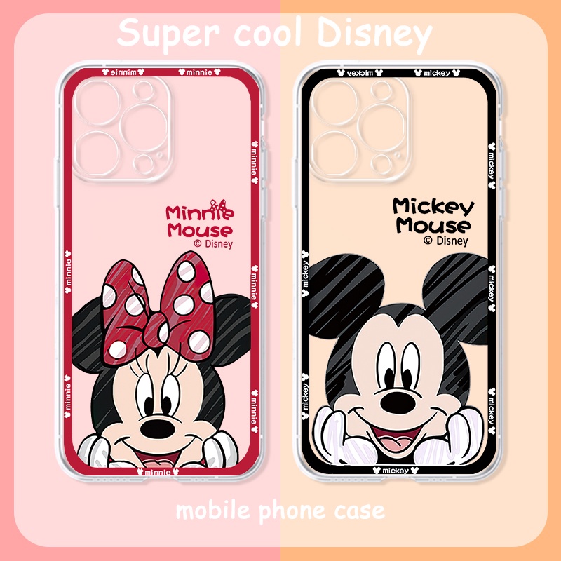 Ốp Điện Thoại Tpu Mềm Chống Sốc In Hình Disney Cho iPhone 11 12 13 pro max XS X XR XSMax 7 8 6 6s plus SE 2020