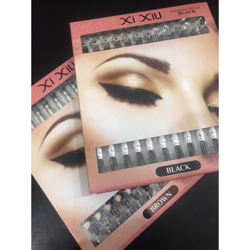 (hàng Mới Về) Bút Chì Kẻ Lông Mày Màu Đen Và Nâu Chính Hãng Mosh Xiu | BigBuy360 - bigbuy360.vn
