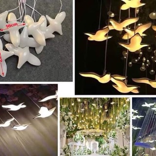Đèn thả trần chim hải âu trang trí