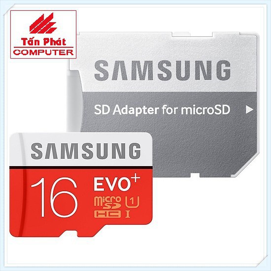 XẢ KHO -  THẺ NHỚ MICROSD SAMSUNG EVO 16GB CLASS 10 BTC01