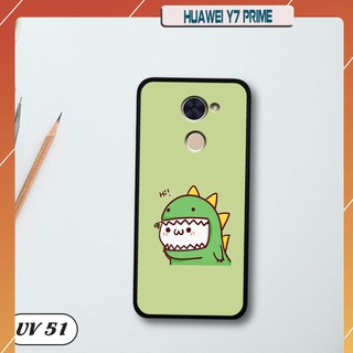 Ốp điện thoại Huawei Y7 Prime - lưng nhám viền dẻo