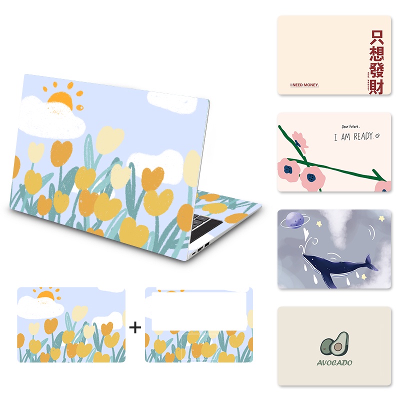 Miếng Dán Chống Thấm Nước Cho Laptop Acer Asus Lenovo Dell HP MSI Toshiba Và Các Loại Laptop Khác Nhau 11 12 13 14 15 15.6 17 Inch