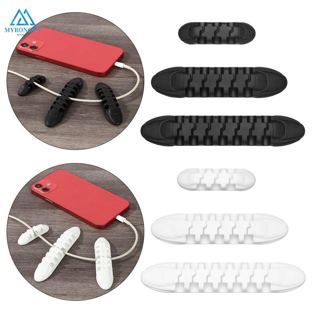 Giá Đỡ Bảo Vệ Dây Cáp Dữ Liệu USB Tự Dính|Kẹp Cố Định Dây Cáp TPR Tiện Dụng