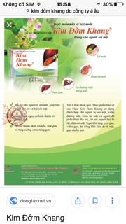 Thực phẩm kim đởm khang