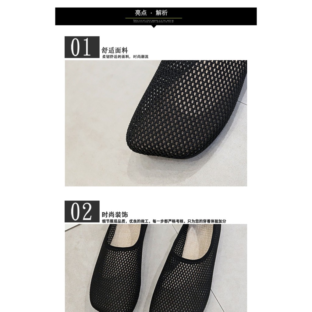 Giày Lười Nữ Phối Ren Thoáng Khí Thời Trang Xuân Hè 2021 | BigBuy360 - bigbuy360.vn