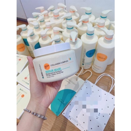 Kem Hấp Ủ Tóc Olexrs Collagen Anh 500ml - Phục Hồi Tóc, Chống Gãy Rụng, Tóc Nhuộm khô xơ, CHÍNH HÃNG 100%
