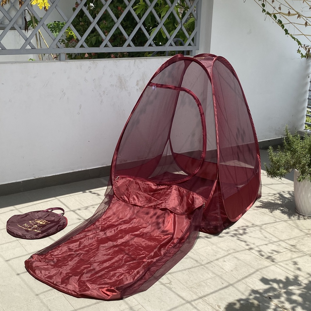 Mùng  -  Màn Thiền Tự Bung METTA -  Mùng ngồi thiền METTA - 1M2 Vuông -  BH 18 Tháng