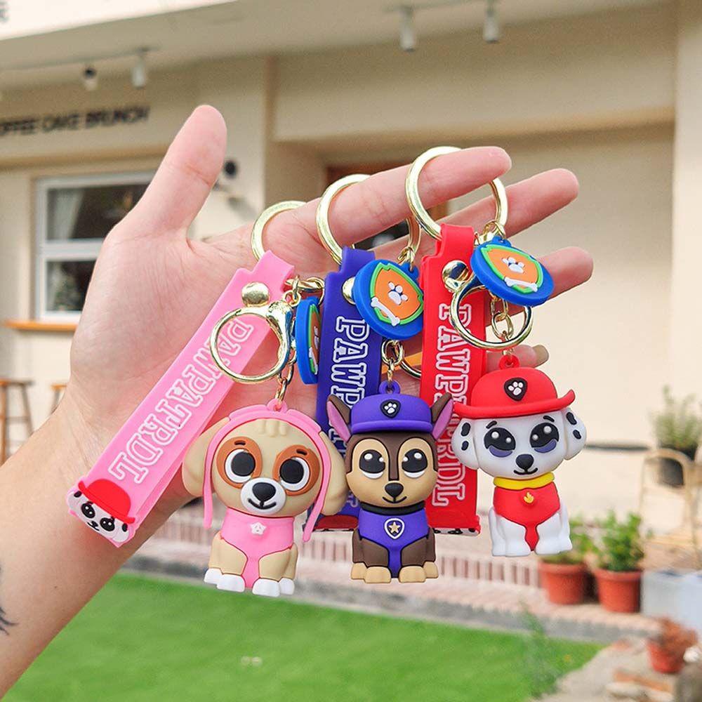 Rebuy1 Móc Khóa Hình Chú Chó Tuần Tra Rubble Chase Mắt To Dễ Thương
