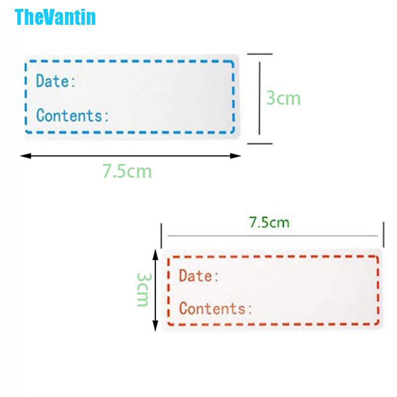 Cuộn miếng dán đánh dấu lọ thực phẩm tiện dụng