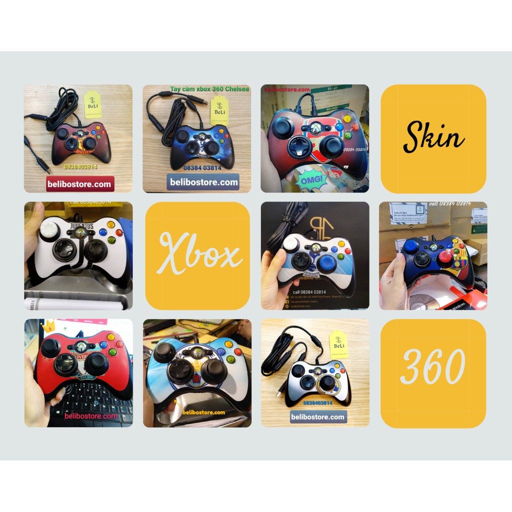 Tay cầm chơi game xbox 360 có dây chính hãng renew 99% | TOP BÁN CHẠY yêu thích nhất