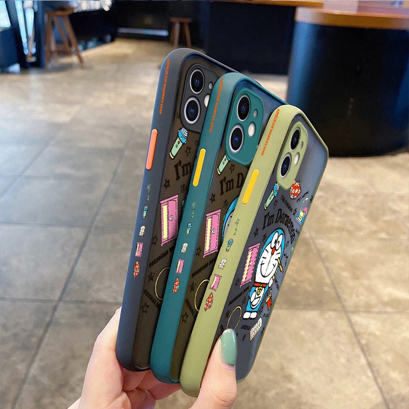Ốp Điện Thoại Cứng In Hình Doraemon Chống Sốc Cho Xiaomi MI Redmi Note 11 11s Poco M4 Pro 4G