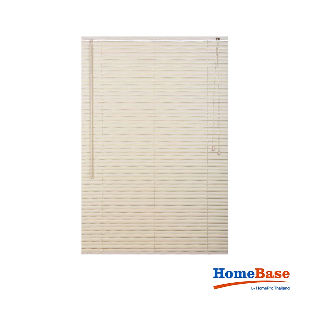 HomeBase HLS Rèm cửa màn cửa kéo nhựa Vinyl Thái Lan 90x130cm màu kem