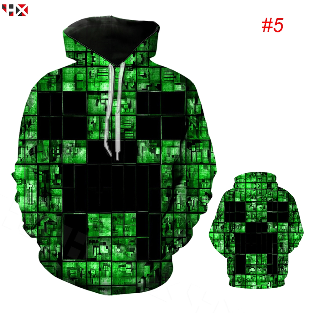 CLOOCL Game Minecraft 3D Printed Hoodie | BigBuy360 - bigbuy360.vn