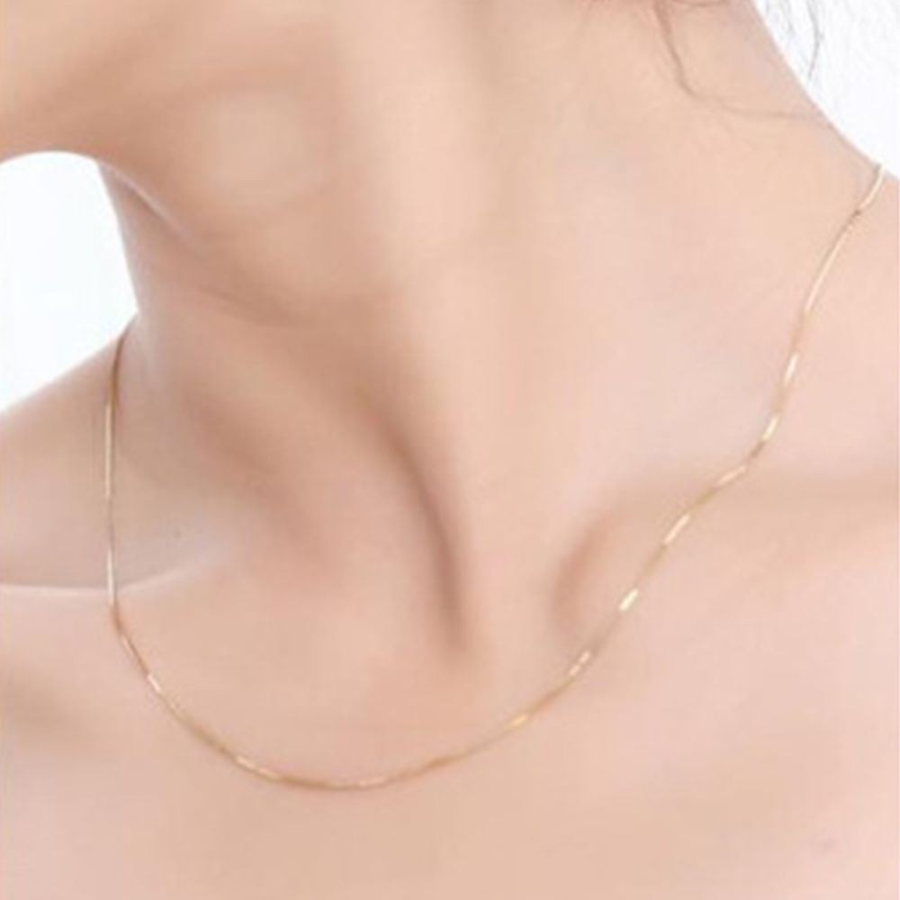Dây chuyền mỏng 1mm 45cm thời trang dành cho nam nữ
