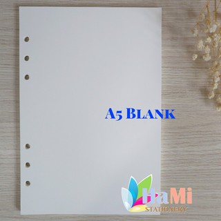 Giấy REFILL ruột sổ còng planner A5 A6