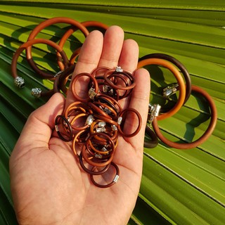Nhẫn Phong Thuỷ Tây Tạng Gỗ Kê Huyết Đằng.(khách đặ hàng chọn đúng chu vi ngón tay đeo nhé)