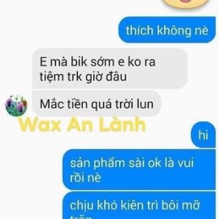 Wax lông An Lành 350gr (Tặng kèm 50 giấy và 2 que gỗ)