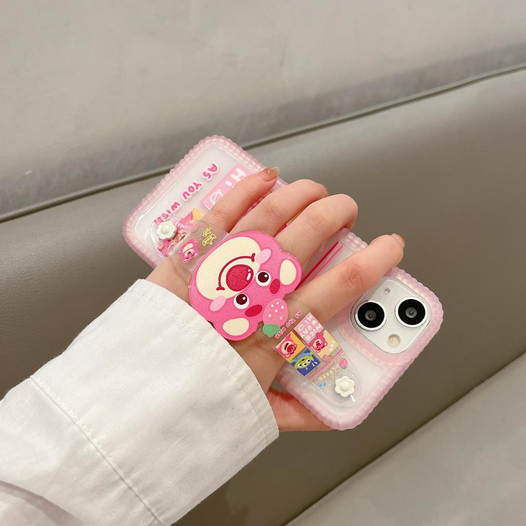 Ốp Điện Thoại Chống Sốc Hình Gấu Cho iPhone 14Promax / 14Pro / 14 / 13Promax / 13Pro / 13 / 12 / 11