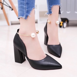 Guốc nữ quai ngọc Order (kèm ảnh thật)