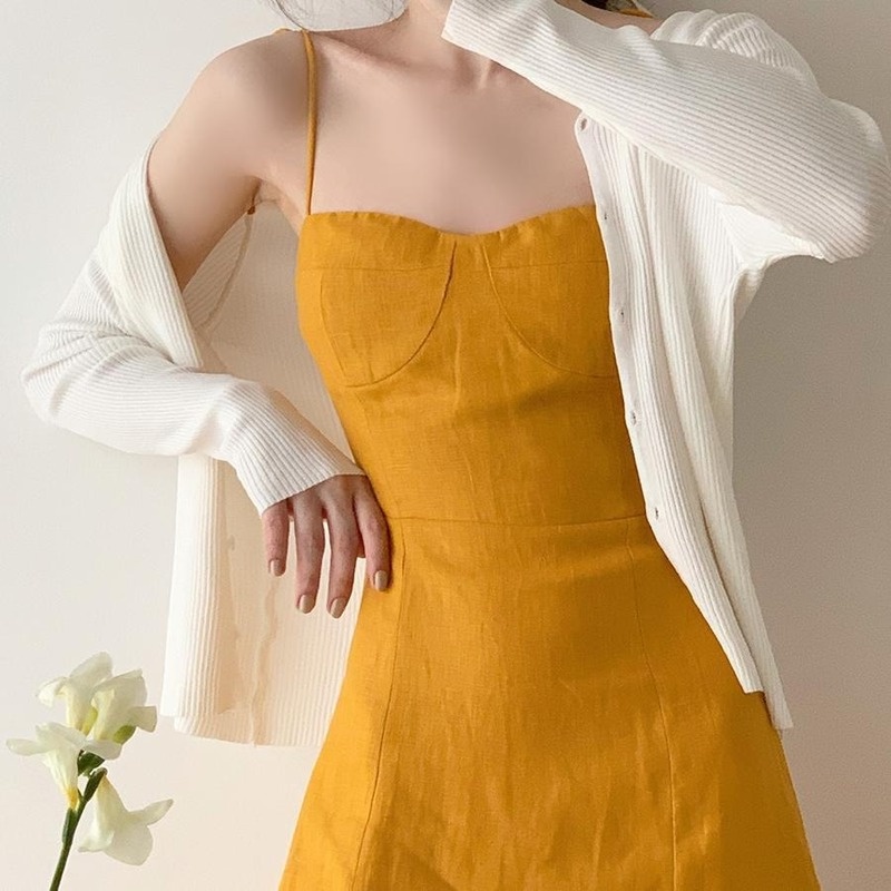 Đầm Dài Xẻ Tà Thời Trang Pháp Quyến Rũ Cao Cấp Cho Nữ