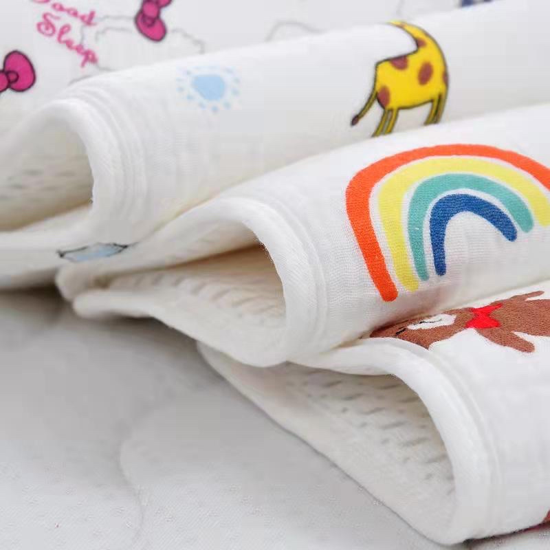 Sỉ. Gối xô 10 lớp kèm tấm lót 3D siêu thấm hút/ siêu thoáng cho bé sơ sinh