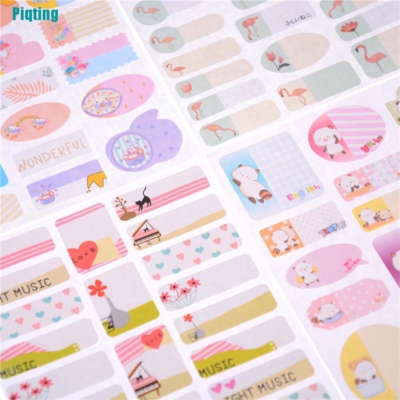 🌸 Name sticker - Miếng dán ghi họ tên 🌸