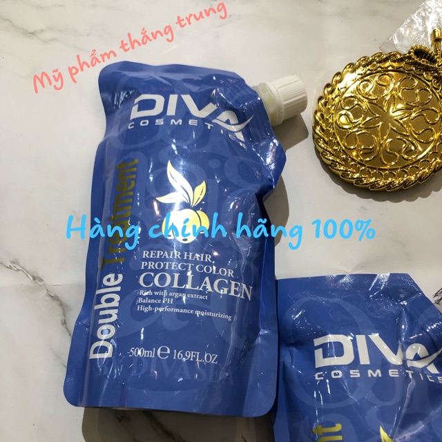 [ Nhà Phân Phối Chính Thức] Hấp Ủ Tóc COLAGEN Diva Ý