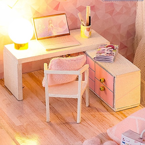 Nhà mô hình tự lắp ráp DIY - Ngôi nhà ngọt ngào Sweet Story M036A