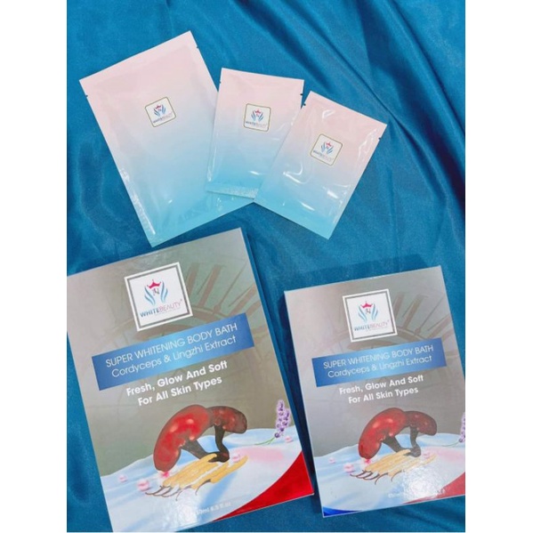 Tắm Trắng Mạnh VIP PRO Đông Trùng Linh Chi (Hộp 1-2 lần tắm)