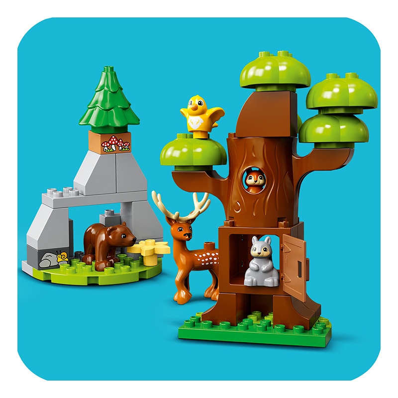 Đồ Chơi LEGO Khám Phá Thế Giới Động Vật Châu Âu 10979 (85 chi tiết)