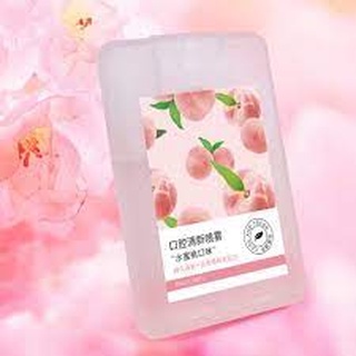 Xịt Thơm Miệng Vị Đào/Bạc Hà Thơm Mát