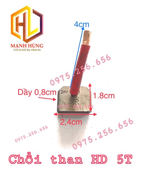 Chổi Than Đề HD 5T TQ (Bộ 4 Cái)