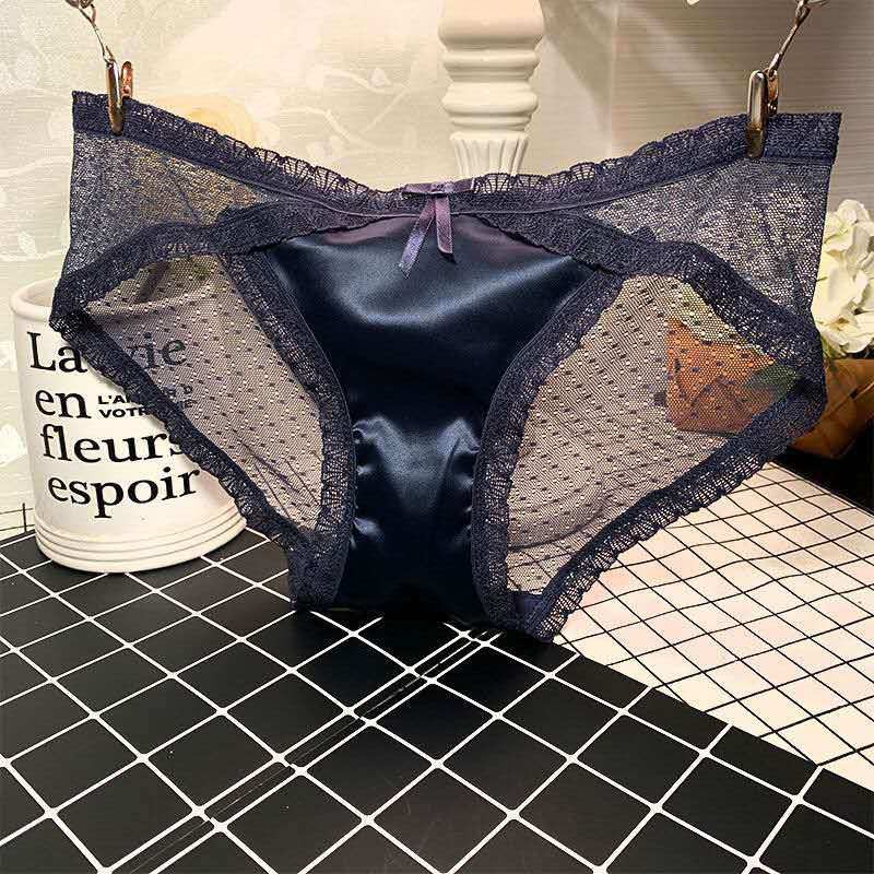 Quần Lót Lụa Phối Ren Chống Vi Khuẩn 215 | BigBuy360 - bigbuy360.vn