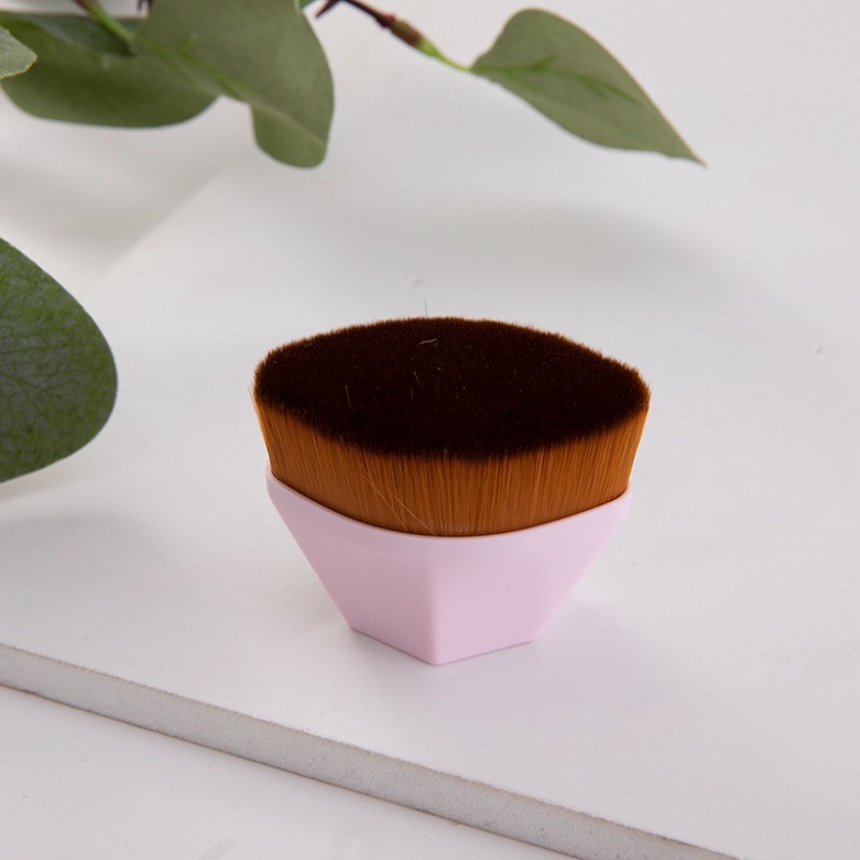 Cọ trang điểm đánh phấn nền lông dày mịn cao cấp, dụng cụ trang điểm