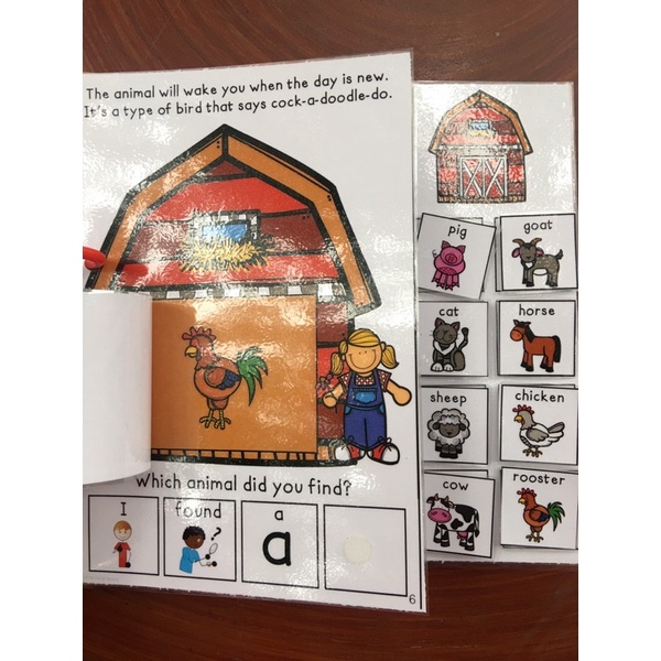 Giá huỷ diệt học liệu who’s hiding in the barn