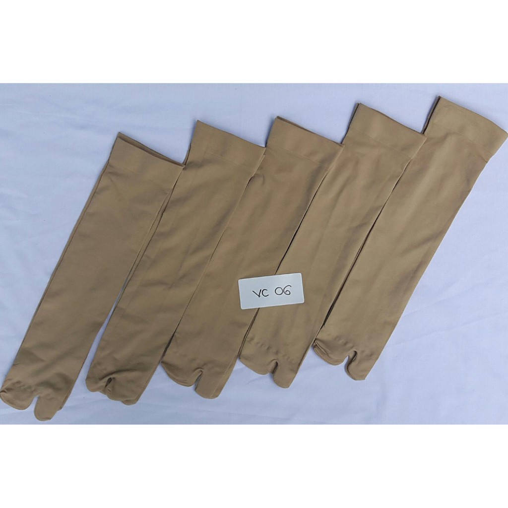 1 đôi tất vớ nữ gần đầu gối 100% Cotton mềm mịn