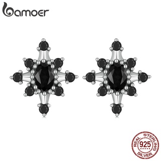 Bamoer bông tai bạc 925 hình ngôi sao
