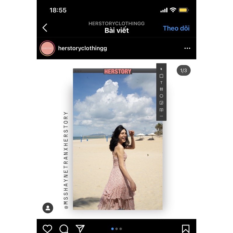 Pass đầm herstory new 98%