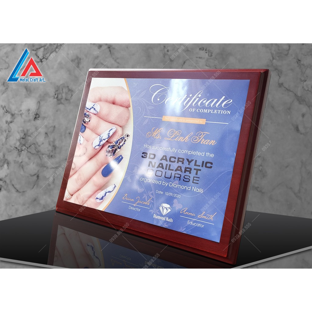 Bằng Khen, Bảng Chứng Nhận, Bảng Vinh Danh