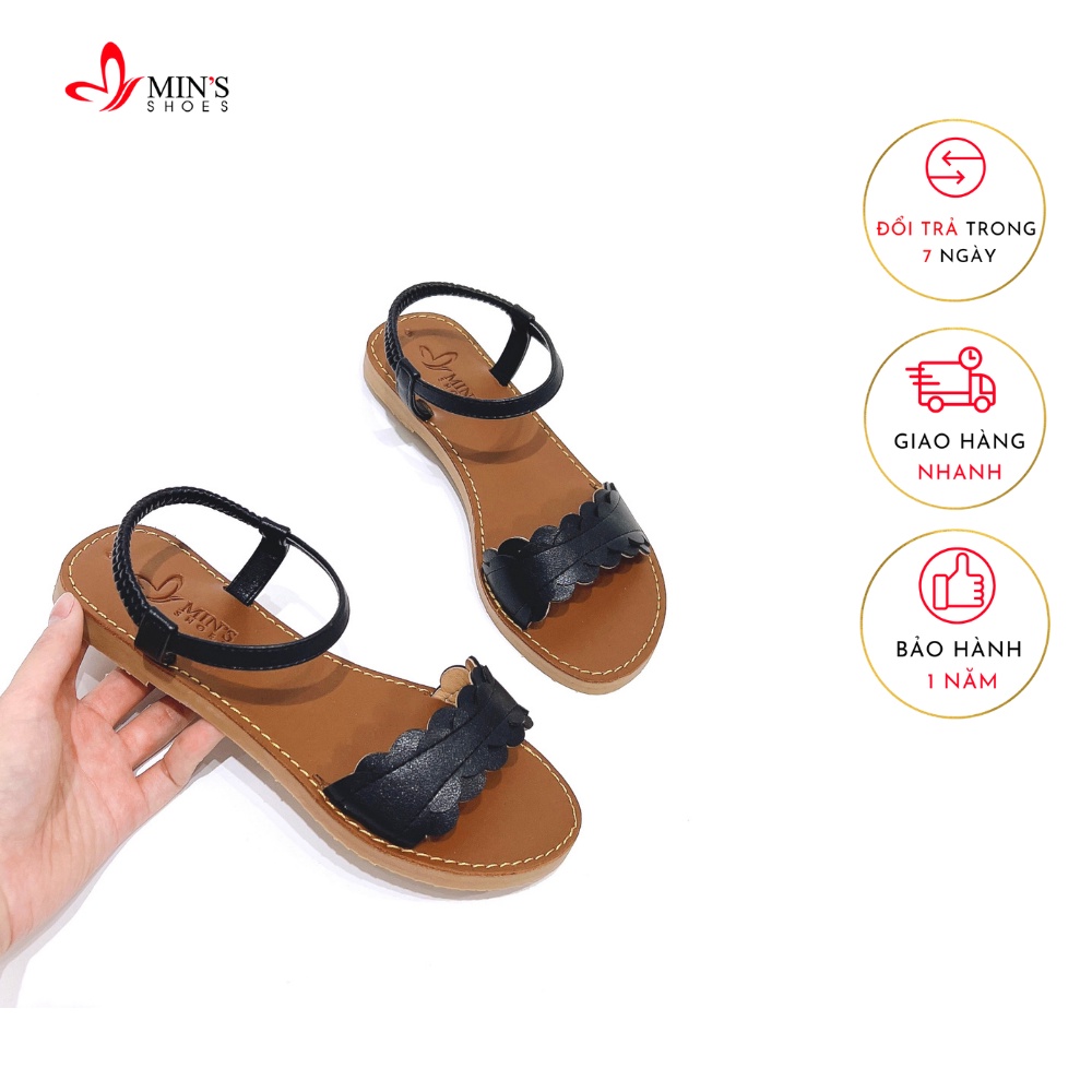 Min's Shoes - Giày Sandal Quai Da Cao Cấp S418